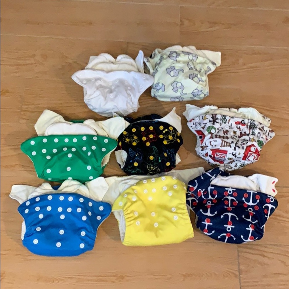 8 Imagine AIO Cloth Diapers